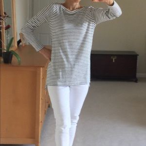 NWT Banana Republic Striped Tunic Shirt XS